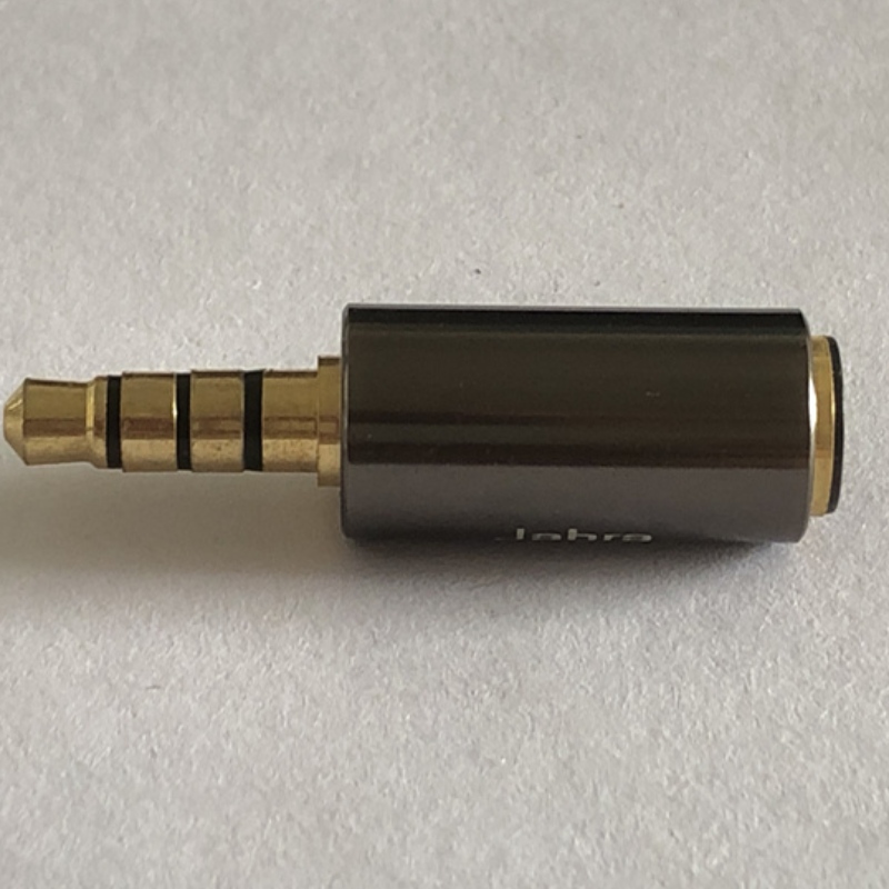 Bez lutowy gniazdo słuchawkowe Trzy etapowe 2,5 mm stereo dźwiękowe wtyczka dźwiękowa do kabla adaptera blokowego 3P
